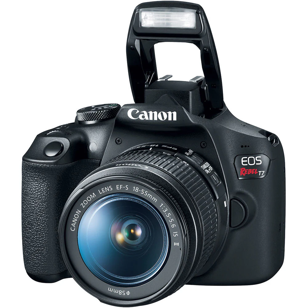 Canon EOS Rebel T7 DSLR Camera with 18-55mm Lens - Image 7