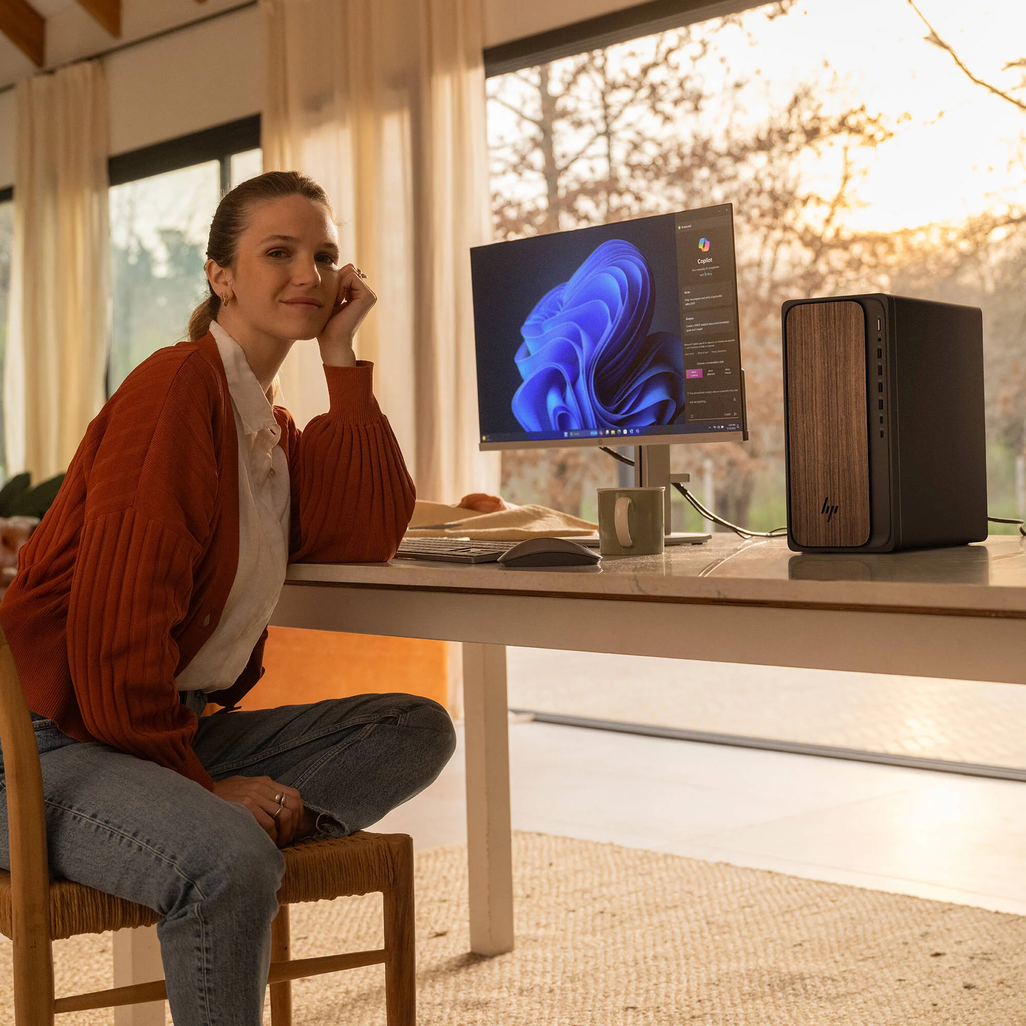 HP OmniDesk Desktop Computer (Ultra 5-225, 16GB, 512GB SSD, Windows 11 Home) - Image 7